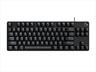KEYBOARD MECHANICAL LOGITECH G413 SE TKL BLACK TACTILE WHITE LED 920-010446