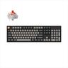 KEYBOARD MECHANICAL KEYCHRON C2 PRO QMK/VIA RGB LED FULL SIZE, Keychron K Pro Red switch, Black, C2P-L1
