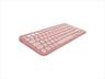 COMBO KEYBOARD AND MOUSE WIRELESS LOGITECH PEBBLE 2 COMBO Rose w/Bluetooth, Logitech Bolt, 920-012241