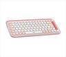 KEYBOARD BLUETOOTH LOGITECH POP Icon Keys Rose & Off White 920-013073