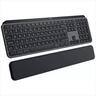 KEYBOARD WIRELESS LOGITECH MX KEYS S PLUS Graphite Bolt, w/Bluetooth, w/Palm rest 920-011589