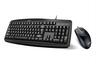 COMBO KEYBOARD AND MOUSE WIRED GENIUS KM-200 Black