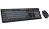 COMBO KEYBOARD AND MOUSE WIRELESS GENIUS KM-8200 Black/Gray