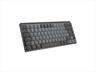 KEYBOARD WIRELESS LOGITECH MX MECHANICAL MINI MINIMALISTIC TACTILE QUIET switch Graphite Logi Bolt, w/Bluetooth, 920-010780