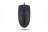 MOUSE WIRED USB A4TECH N-530S Silent, LED Illumination, Black