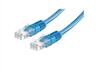 CABLES NET PATCH UTP CAT6 0.5m BLUE Secomp