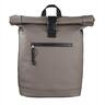 BAG HAMA "Merida" Roll-Top BACKPACK TAUPE 40cm (15,6" LAPTOP), 216494
