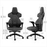 GAMING CHAIR NOBLECHAIRS DAWN TX Granite, Fabric, NBL-DAW-TX-GRT