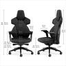 GAMING CHAIR NOBLECHAIRS DAWN Black, High-Tech Faux Leather, NBL-DAW-GER-BED