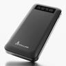 POWER BANK EXTRALINK EPB-083 10000mAh w/digital display, Dual input (Micro-USB, USB-C) /output( USB-A), x4 cables included (USB-A, microUSB, Type-C, Lightning) Black
