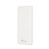 POWER BANK EXTRALINK EPB-078W 10000mAh Dual input (Micro-USB, USB-C) /output( 2x USB-A), White