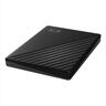 EXTERNAL HDD 2,5" 1TB WD MyPassport USB 3.2 Gen 1, BLACK,  WDBYVG0010BBK-WESN