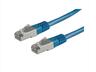CABLES NET PATCH S/FTP CAT6 0.5m blue (PiMF) Secomp, 21.99.1324-250
