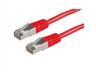 CABLES NET PATCH S/FTP CAT6 0.5m red (PiMF) Secomp, 21.99.1321-250