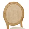 263-000032 Столица Canco  природно дрво 50x55x98cm