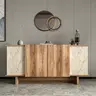 360ALE1503 Комода Diana - Travertine, Walnut