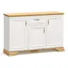 173-000027 Буфет Jaden златен даб-бела антик боја 137.5x39x88.5см