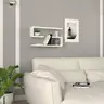 756FRN1608 Ѕидна полица Jenika - White