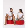 248FRN1312 Bean Bag Round Pouf - Red