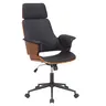 106-000020 Работен стол Hermanos black-walnut wood