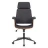 106-000020 Работен стол Hermanos black-walnut wood