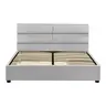 279-000004 Брачен кревет Anay gray 160x200cm