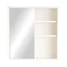 176-000197 Bagno бањарски шкаф со огледало бел