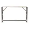 066-000015 Конзола Ivy во орев - црна боја 120x35x75cm