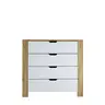 350MWD1106 Комода Nisan 1600-026 - White, Walnut