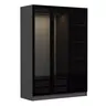 506MNR2271 Плакар Kale Anthracite Black - 2271