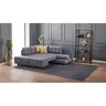 825BLC1182 Софа Manama Corner Sofa Bed Left - Grey