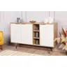 855DTE4210 Комода Clara Console - Oak, White