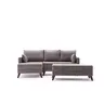 825BLC2587 Софа Bella Mini Corner Sofa Left - Brown