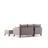 825BLC2587 Софа Bella Mini Corner Sofa Left - Brown