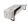 241NRD1306 ТВ Комода Serenity - Fressia Marble, Black