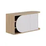 855DTE5169 Закачалка Nova Shoe Bench - Oak, White