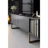618BLY1145 ТВ Комода Gold Line - Anthracite, Black