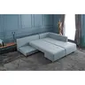825BLC2545 Софа Manama Corner Sofa Bed Right - Light Blue