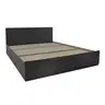 123-000244 Bed Olympus pakoworld with drawer in wenge color 100x200cm