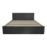 123-000244 Bed Olympus pakoworld with drawer in wenge color 100x200cm