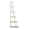 225-000026 Полица за книги mini Tars сонома-црна 50x22x150cm