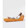 248FRN1216 Bean Bag Siesta Sofa Bed Pouf - Orange