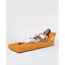 248FRN1216 Bean Bag Siesta Sofa Bed Pouf - Orange
