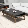845HCT2853 Клуб Маса Milan - Walnut, Black