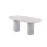 974NMB1739 Трпезариска маса Penelope  бела