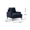 560ARE1703 Фотеља Papira Armchair - Navy Blue
