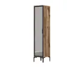 845HCT5404 Плакар Kumsal R - Walnut, Anthracite