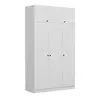 506MNR2419 Плакар Minar 3 Mebran Kapak 2 Çekmece 235 - White