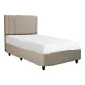322-000028 Кревет со простор за складирање Lineo single boucle во беж нијанса 120x200cm