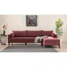 825BLC1521 Софа Bella Corner Sofa Right 1 - Claret Red